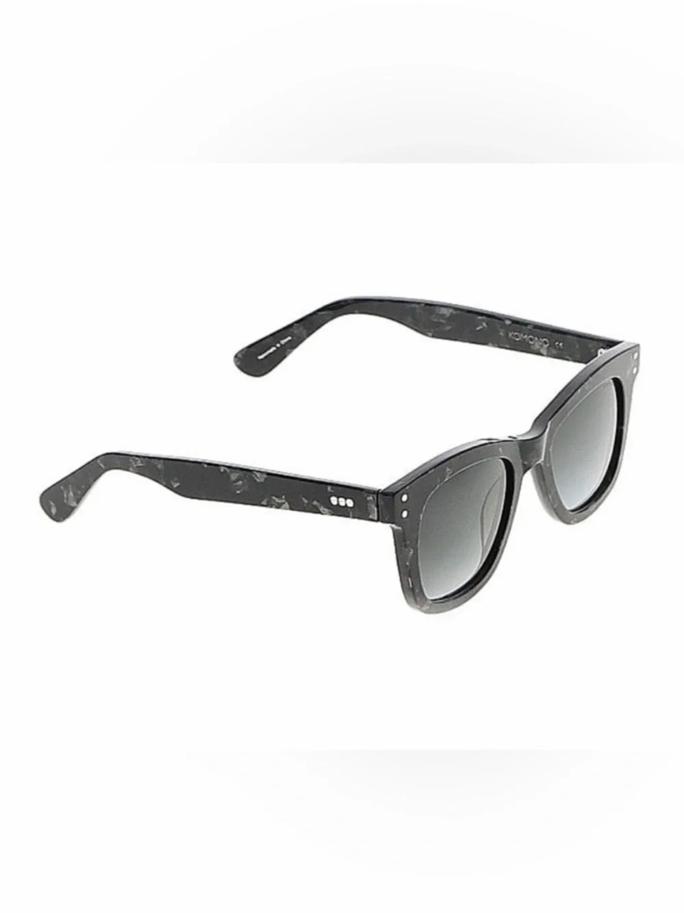 KOMONO Sunglasses Allen Black Marble (NEW)
